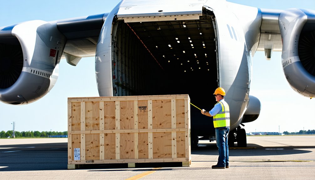 aircraft hold door fit limits