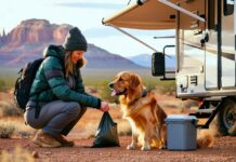 How to Handle Dog Waste Responsibly While Boondocking on Public Land boondocking dog waste cleanup