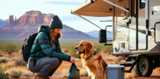 How to Handle Dog Waste Responsibly While Boondocking on Public Land boondocking dog waste cleanup