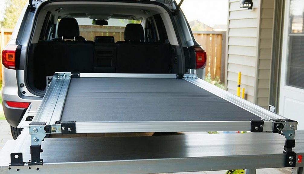 compact modular folding dog platform