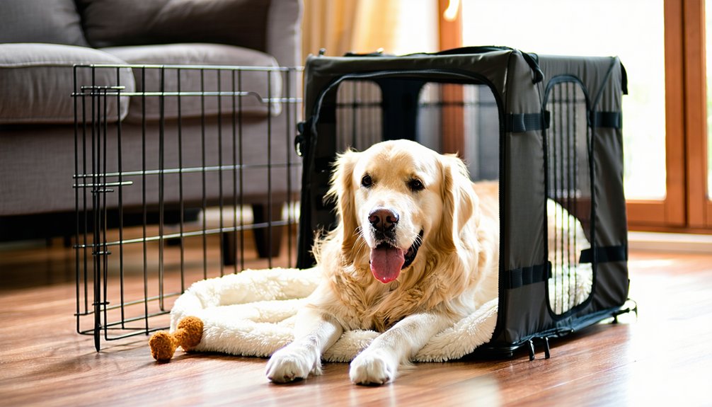 crate training weeks before flight