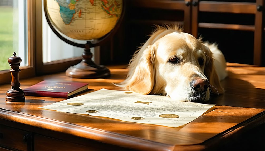 destination sets pet entry rules
