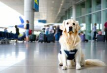Acclimating Your Dog to Airport Noise Before Travel Day dog acclimated to flight noise