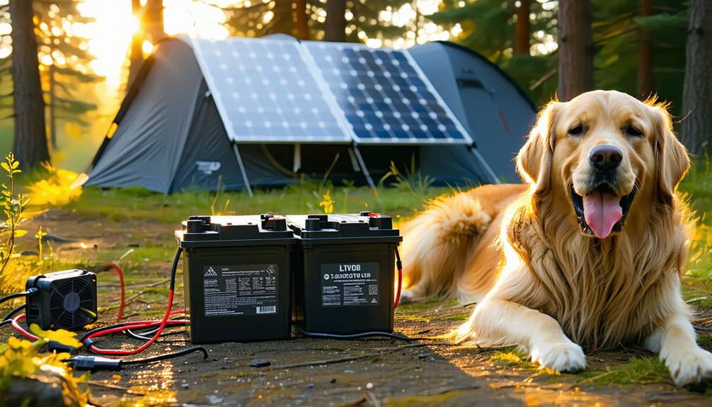 dog fan power requirements