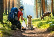 Leave No Trace With Dogs: Waste, Wildlife, and Trail Etiquette dog waste wildlife etiquette