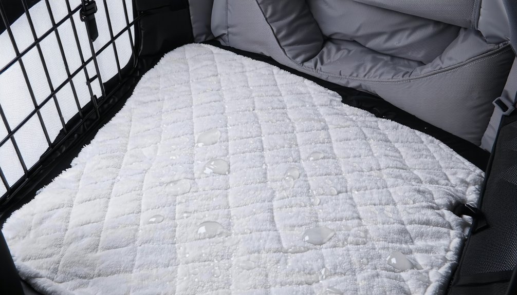 flight ready non slip crate liner