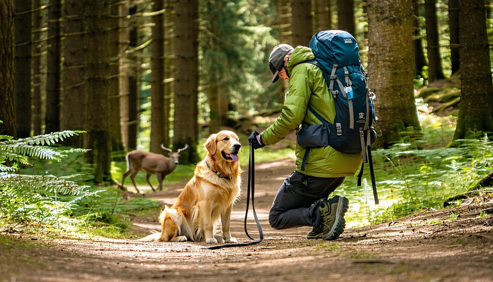 leash control respect wildlife