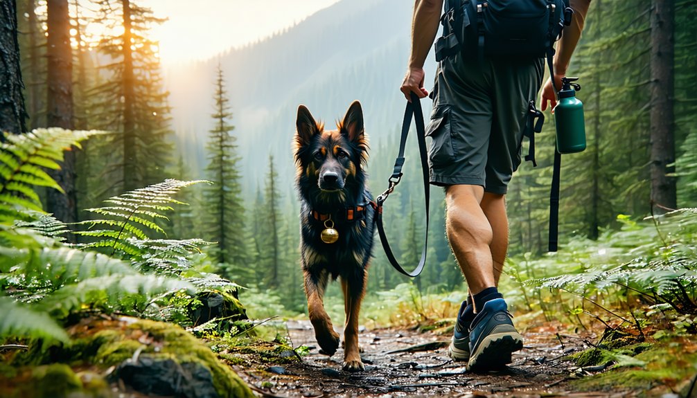 leashed dogs prevent bear escalation