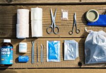 How to Build a Lightweight Backcountry Canine First-Aid Kit lightweight backcountry dog aid kit