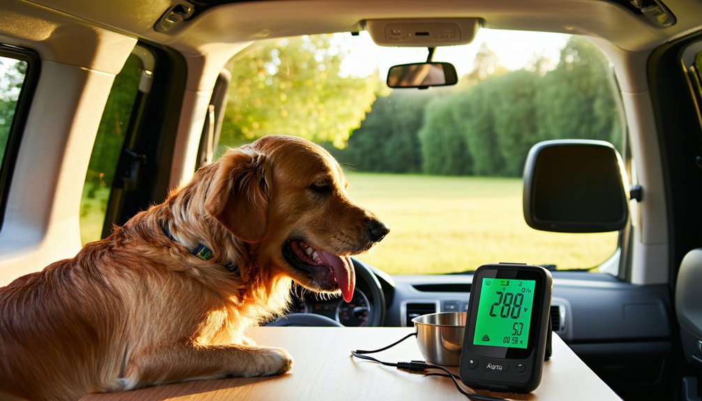 move dog to cool air