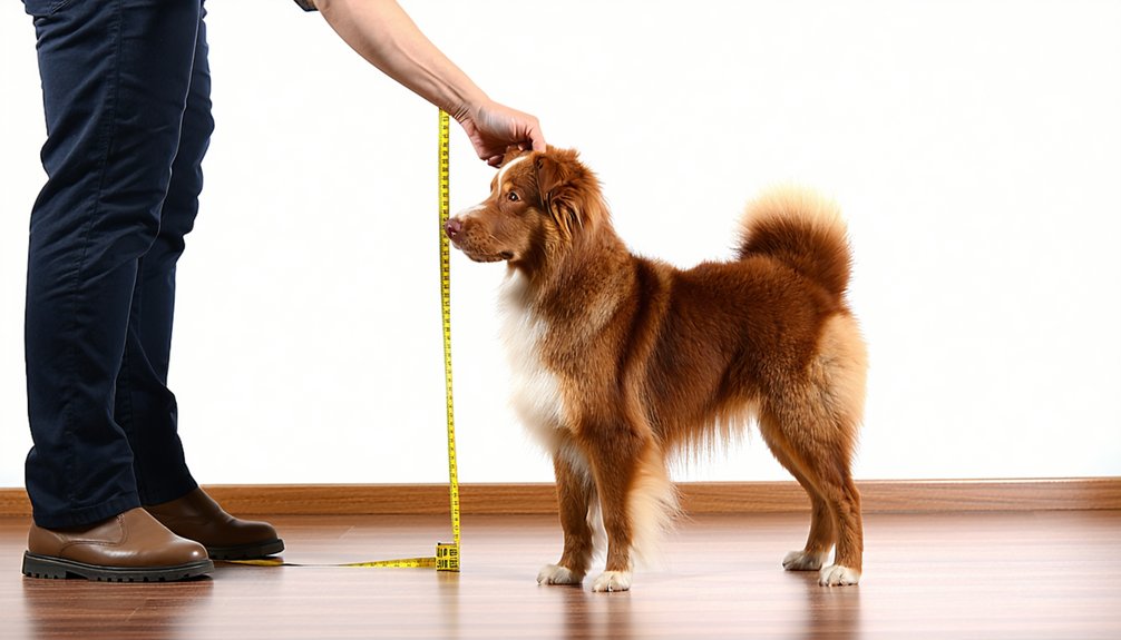 nose to tail base measurement