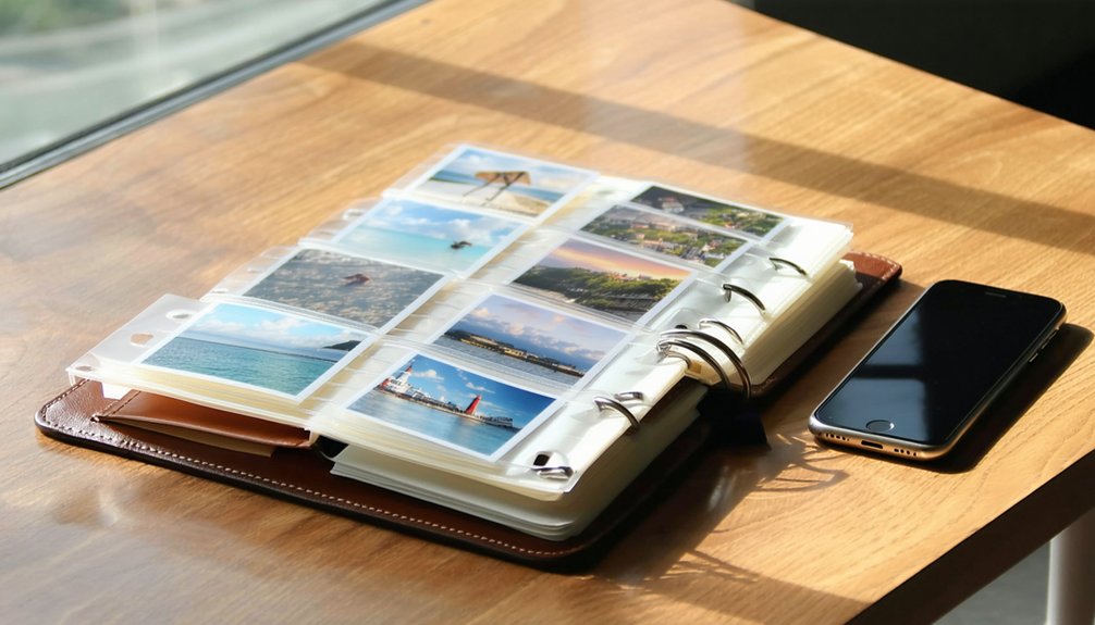 offline backup travel documents binder