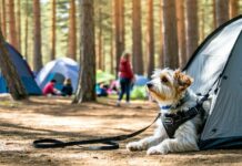 Managing a Reactive Dog at Crowded Campgrounds: A Containment Strategy reactive dog containment plan