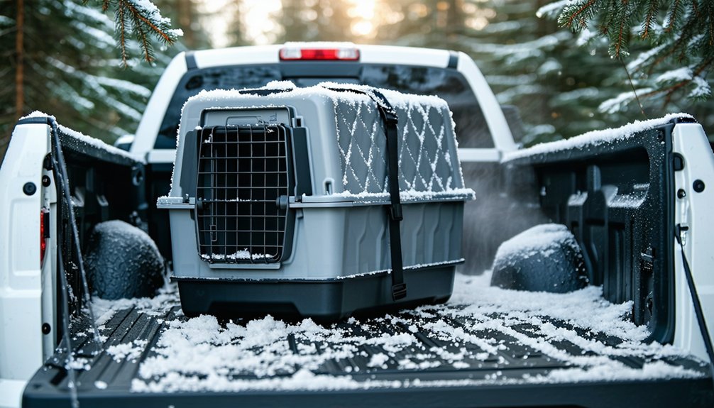 roto molded kennel fitted cover