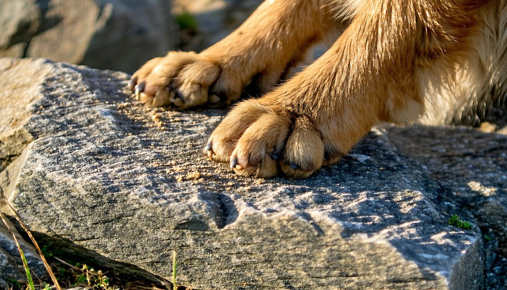 rough terrain paw protection