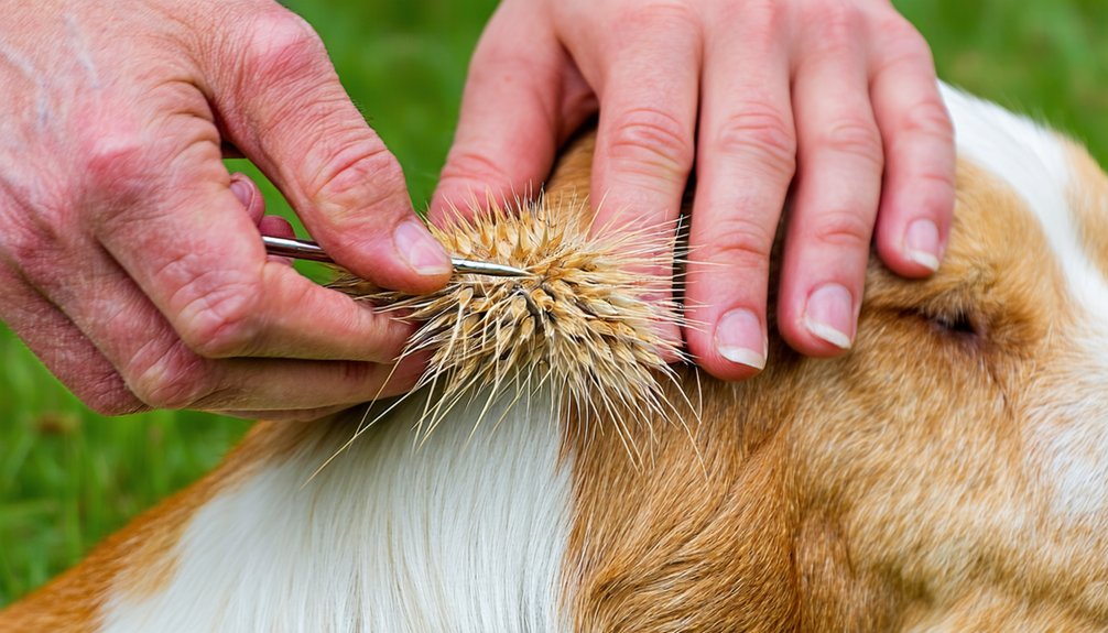 safe surface foxtail removal