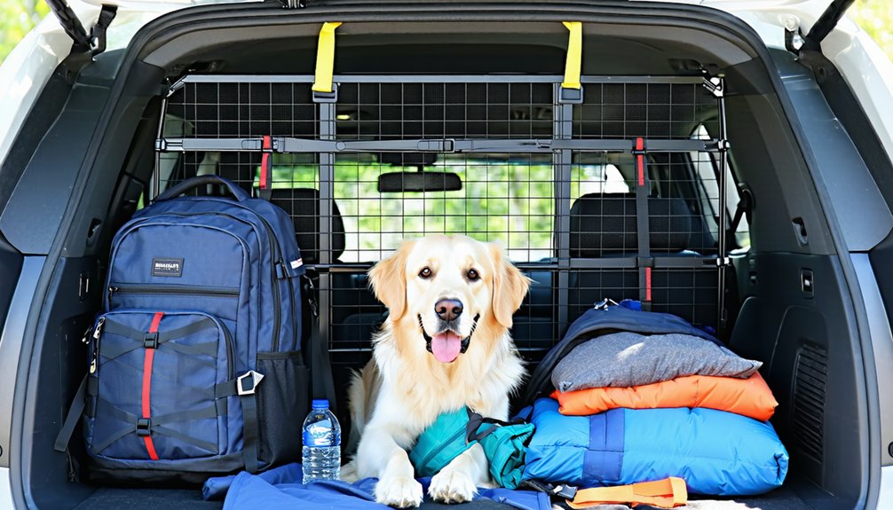 secure pet cabin partition