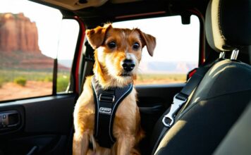 How to Securely Anchor a Dog Harness in a Moving Jeep on Rough Terrain securely anchor dog harness jeep