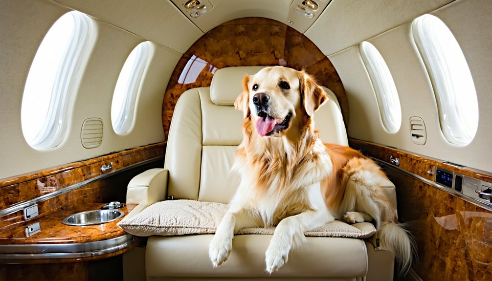 shared in cabin pet charter flights