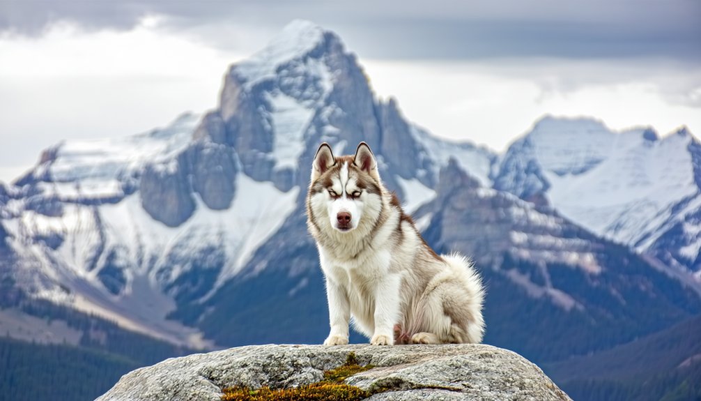 shelter dog using terrain wind shadows
