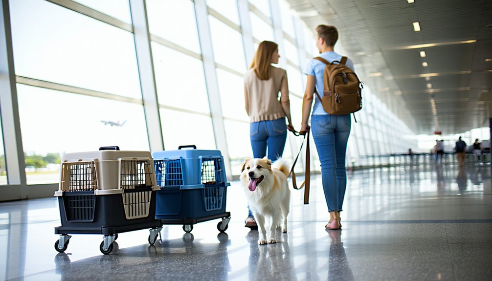 split dogs between travelers