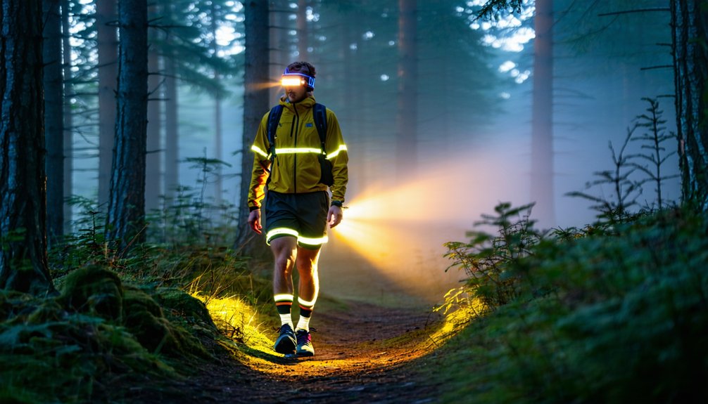 sustained 700 lumen trail safety