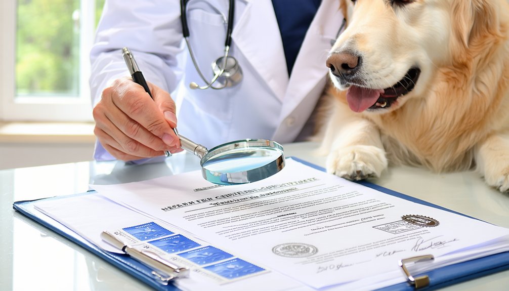 usda pet certificate rejection reasons