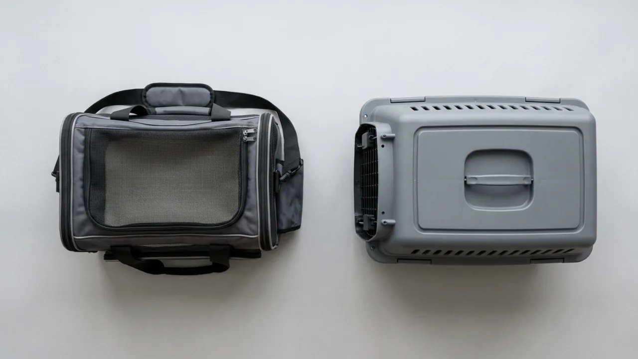 Soft-sided vs hard-sided carriers — Airline-Approved Dog Carrier: The Complete Guide to Choosing, Measuring, and Flying With