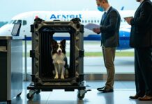 How to Handle Your Dog’s Arrival and Customs Pickup at the Destination Airport airport pet customs procedure