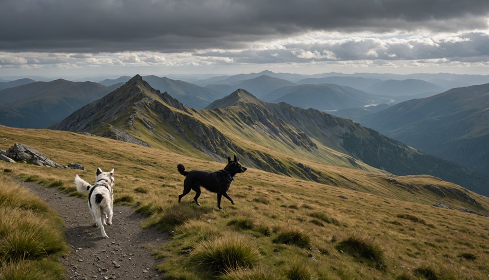 dogs sense storm coming