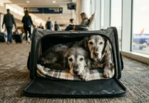 Flying with a Senior Dog: Extra Precautions Airlines Don’t Tell You About Featured/hero image — Flying with a Senior Dog: Extra Precautions Airlines Don't Tell You About