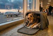 Red-Eye vs Daytime Flights: Which Is Really Less Stressful for a Dog? Featured/hero image — Red-Eye vs Daytime Flights: Which Is Really Less Stressful for a Dog?