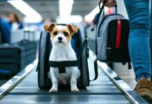 How to Clear a TSA Checkpoint Smoothly With a Dog in the Cabin flying with service animals