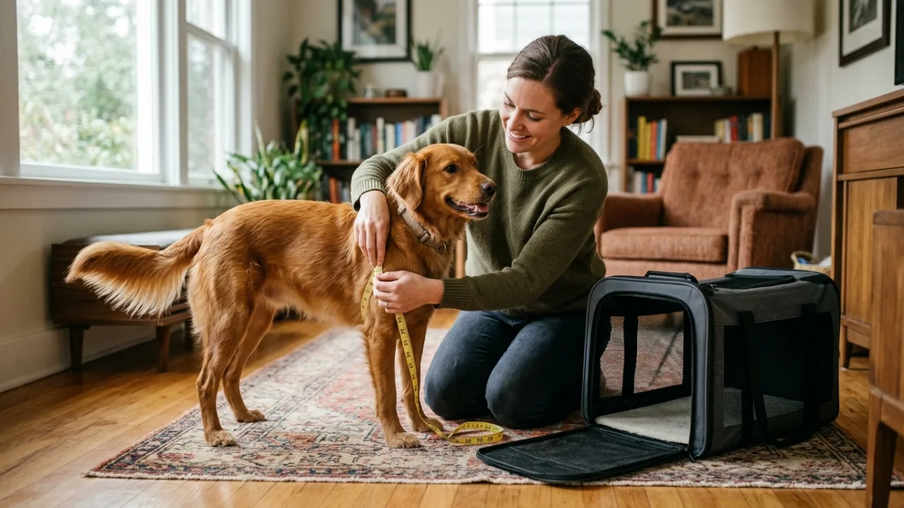 Measuring a dog for carrier fit — How Much Does It Cost to Fly a Dog? Full 2025-2026 Price Breakdown