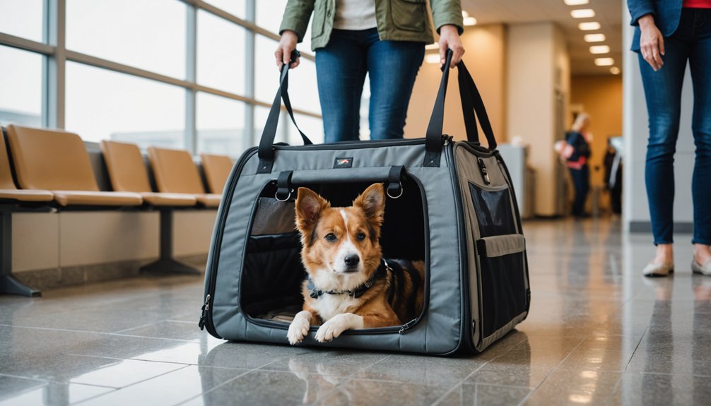 prep your dog carrier