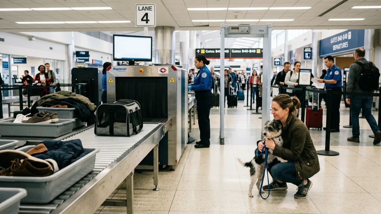Section image - airport security and boarding — A First-Time Flyer's Complete Pre-Flight Timeline: 30 Days to Takeoff