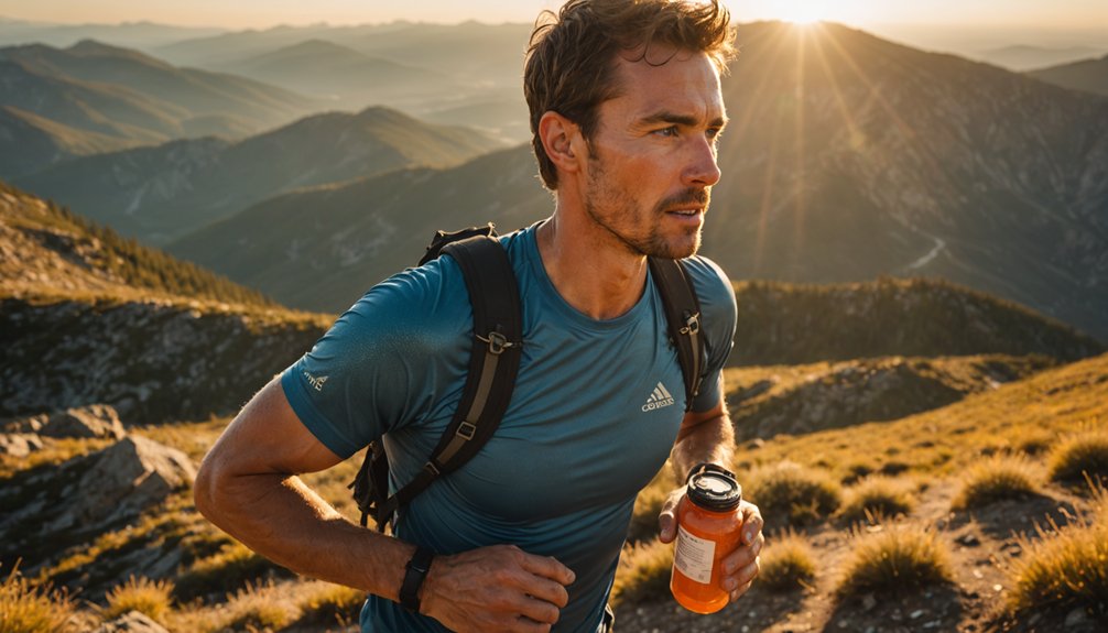 sweat impacts trail performance