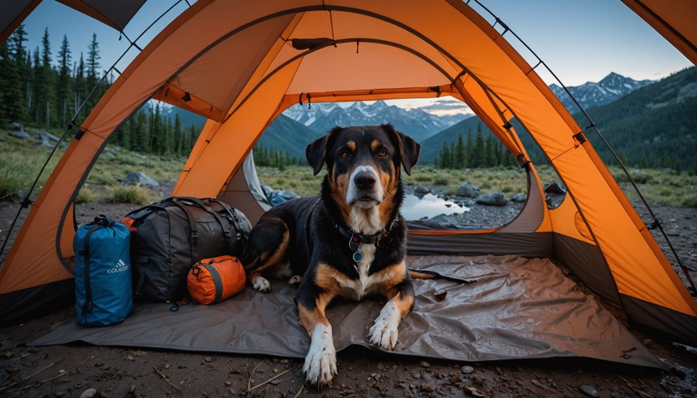 train calm tent entries