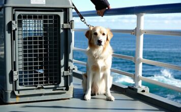 How to Take a Dog on a Car Ferry: Cabin, Kennel, and Deck Rules traveling with pet rules