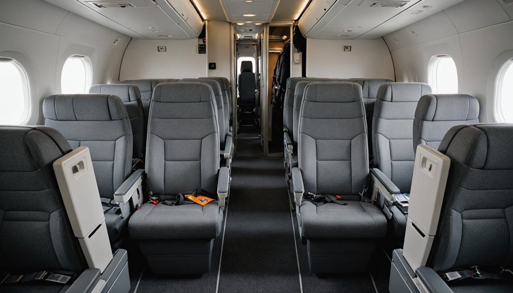 under seat space varies