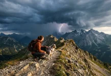Lightning on Exposed Ridgelines: A Dog-Specific Evacuation Protocol Featured/hero image — Lightning on Exposed Ridgelines: A Dog-Specific Evacuation Protocol