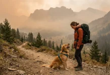 Wildfire Smoke and Hiking: AQI Thresholds for Turning Back With a Dog Featured/hero image — Wildfire Smoke and Hiking: AQI Thresholds for Turning Back With a Dog