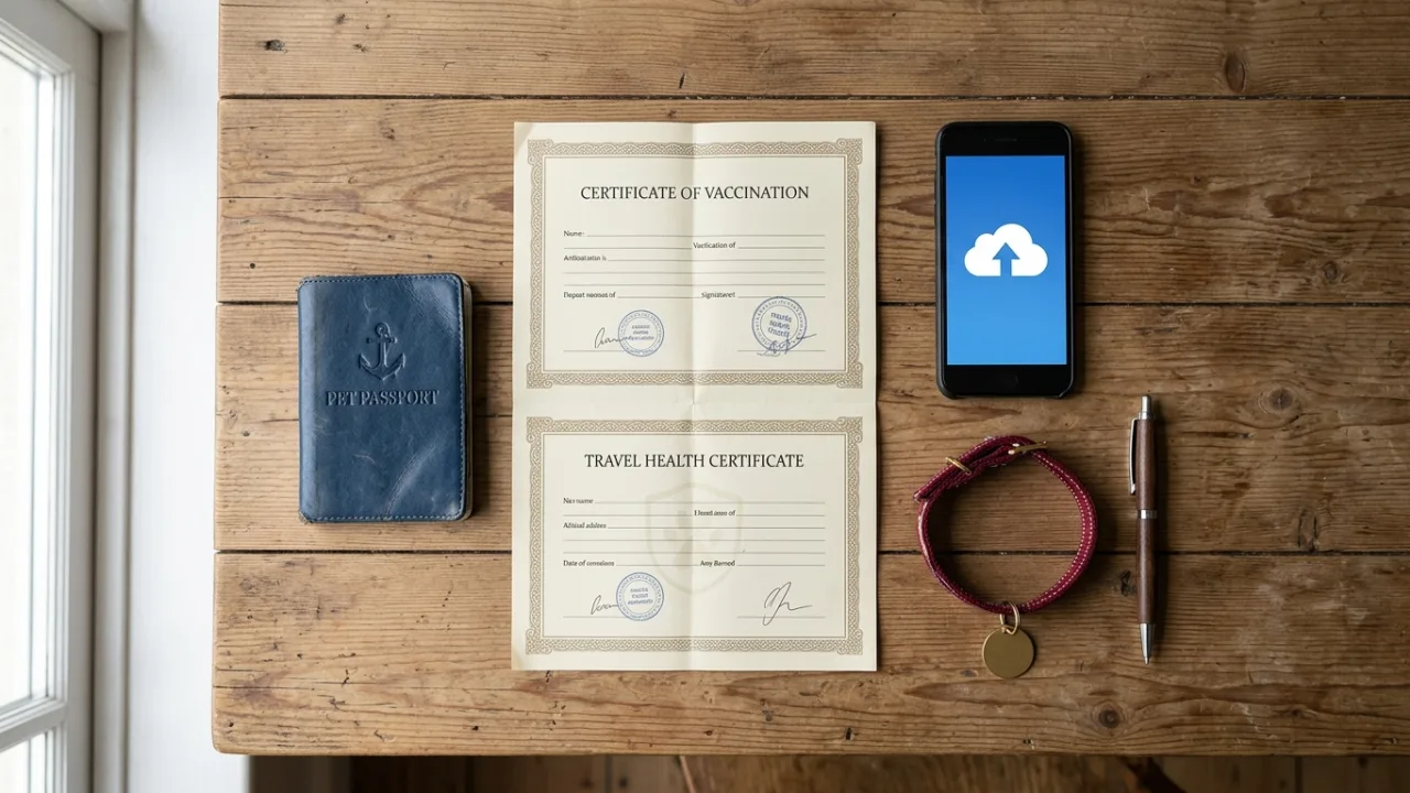 Infographic - document checklist visual — What Happens If You Lose Your Dog's Paperwork Abroad: Emergency Replacement Process