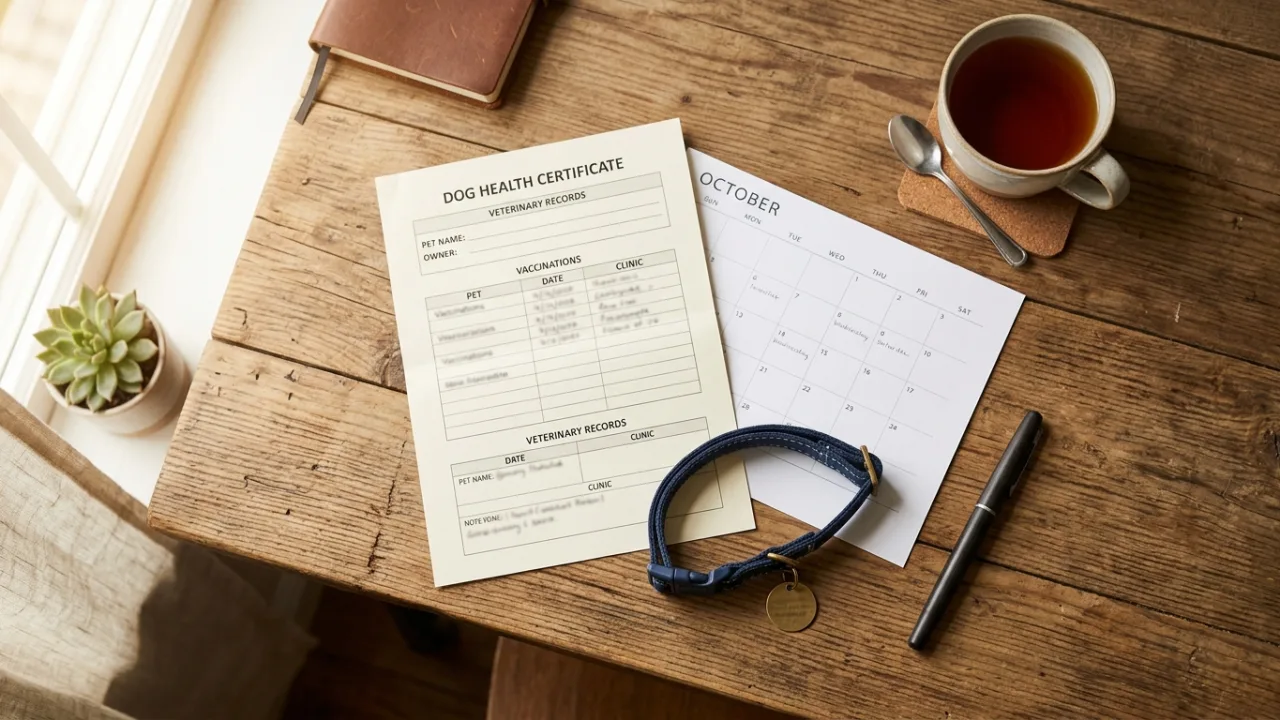 Paperwork and timeline planning — Bringing a Dog to Japan: Quarantine, Paperwork, and the Strictest Timeline in Asia