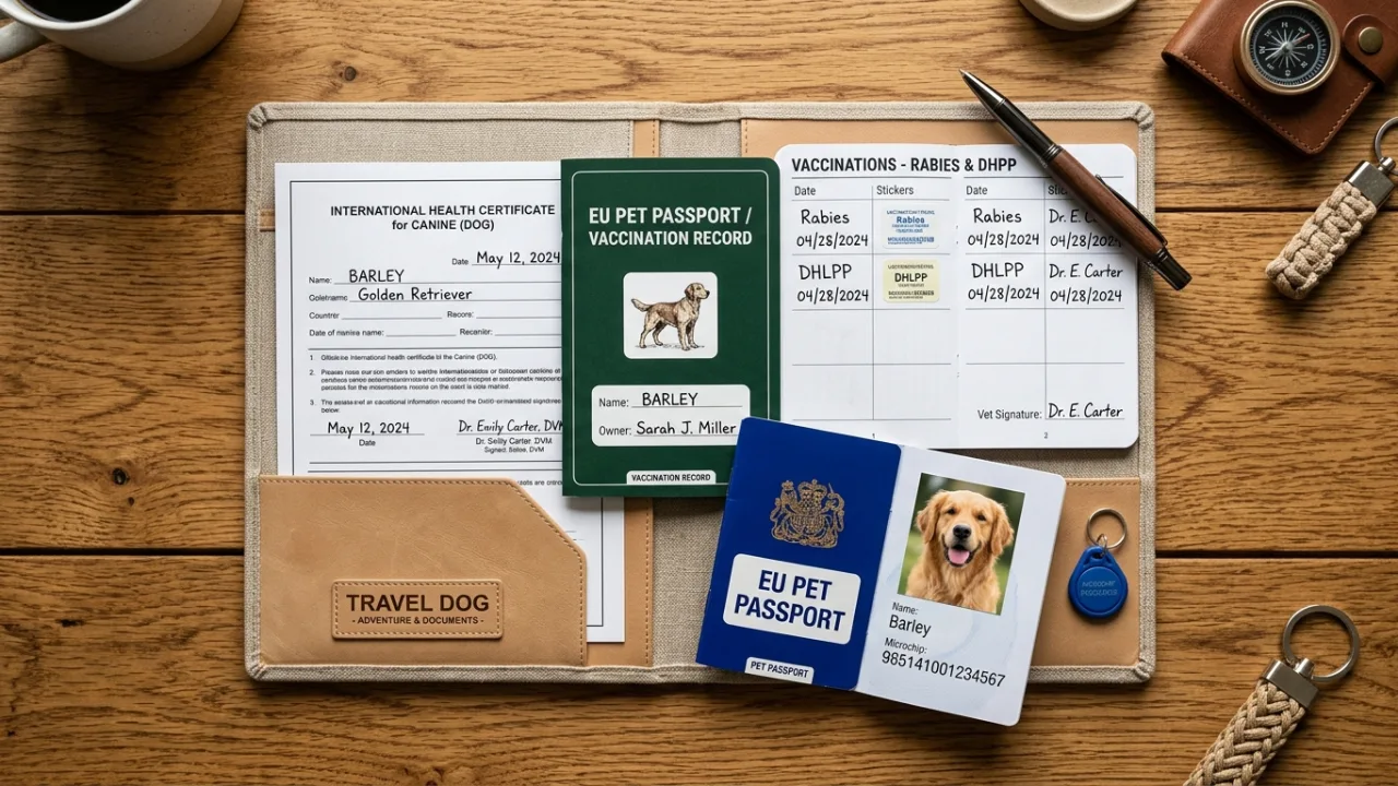 Section image - documentation and paperwork — Comprehensive Re-Entry Rules: What Happens After Your Dog Has Visited 3+ Countr